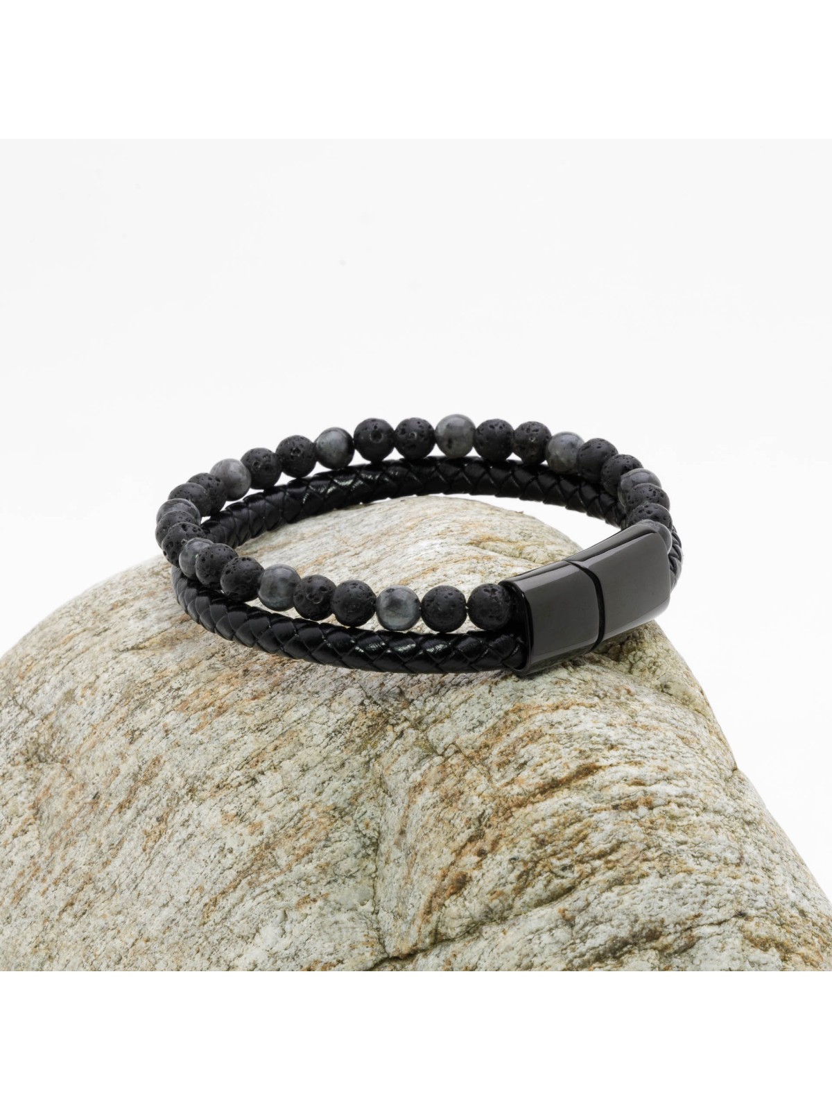 Discover our lava and laVikite stone bracelets
