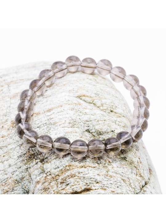 Discover our smoked quartz bracelets