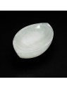 Eye-shaped bowl in Selenite