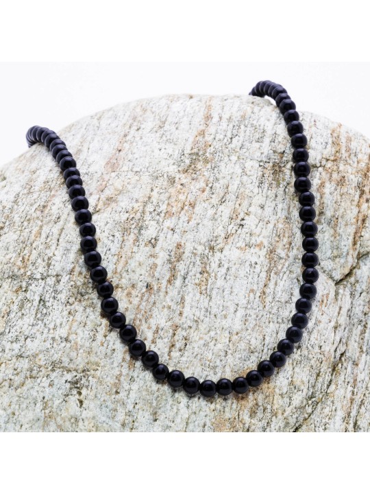 Elegant necklaces in a beautiful black onyx