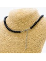 Elegant necklaces in a beautiful black onyx