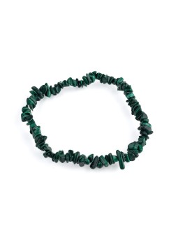 Bracelet in malachite: power, protection and abundance