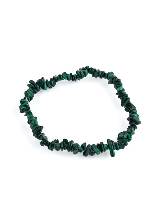 Bracelet in malachite: power, protection and abundance