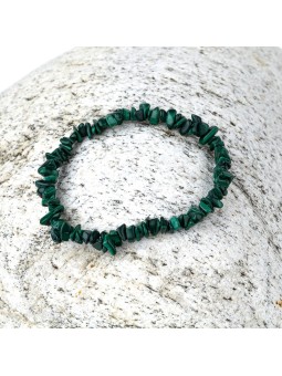 Bracelet in malachite: power, protection and abundance
