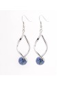 Earrings in Blue Sodalite Women