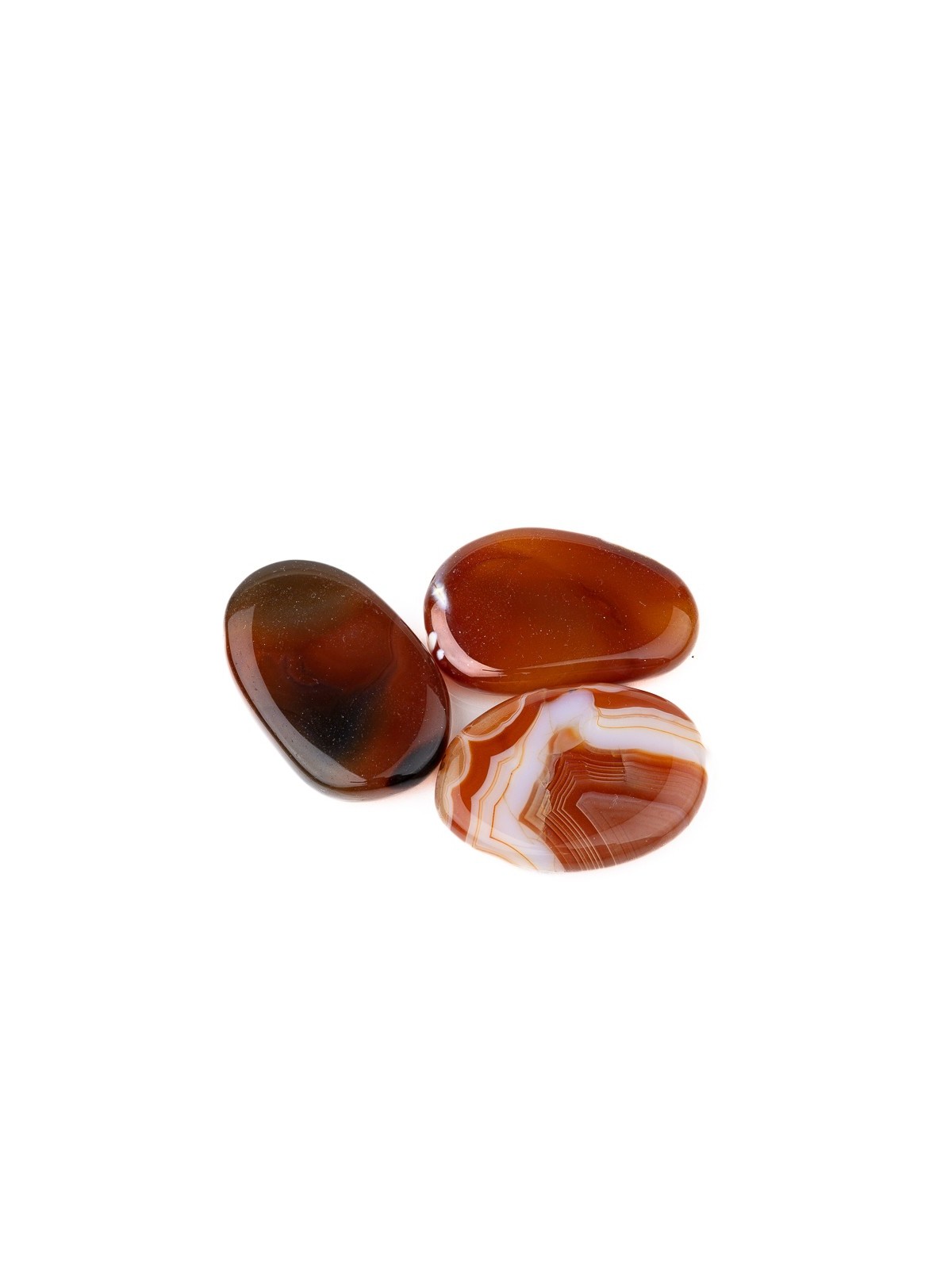 Discover our puff stones in Carnelian and many other crystals