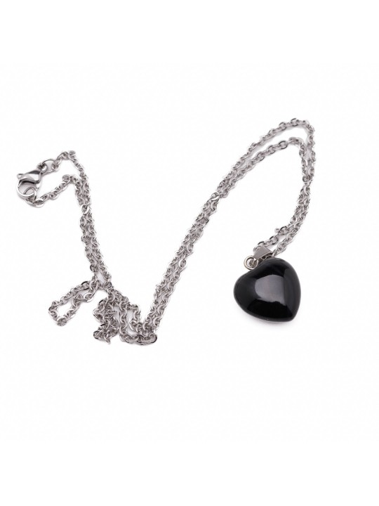 Elegant necklaces in a beautiful black onyx