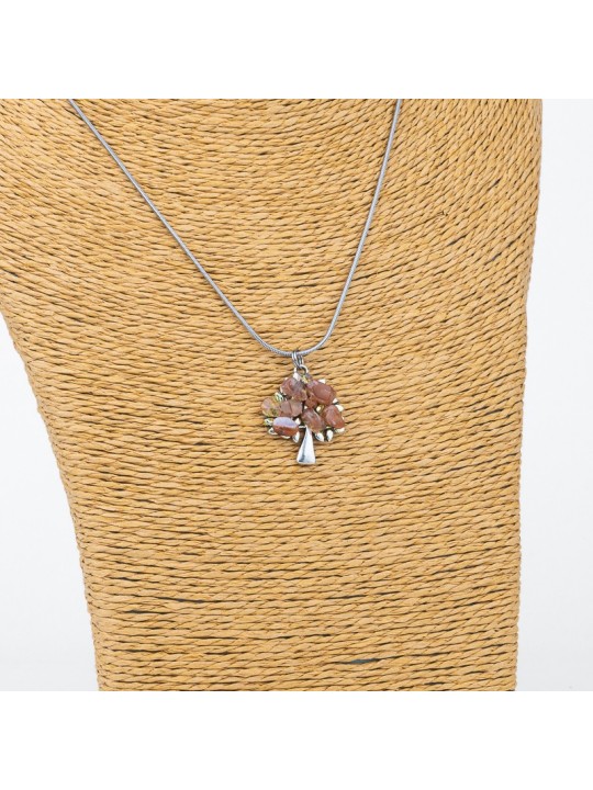 Red Agate Life Pendant: Passion, Vitality, Protection