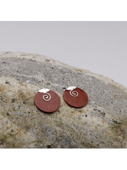 Coraled women's earrings