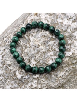Bracelet in malachite: power, protection and abundance