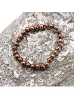 Lava and copper stone