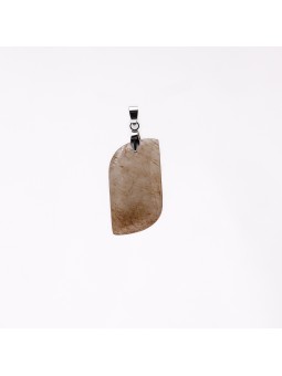 Rutilated quartz pendant: amplifies your energy