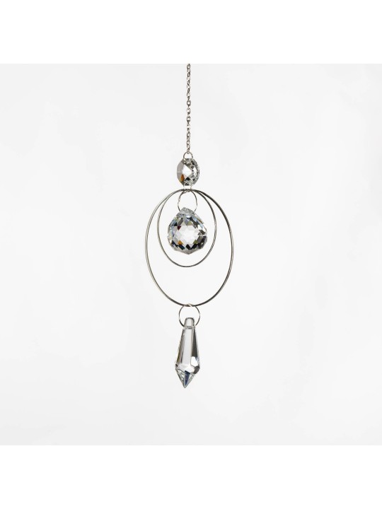Dryer with feng-shui crystals to harmonize energy