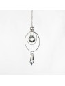 Dryer with feng-shui crystals to harmonize energy