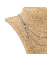 Collar de acero inoxidable