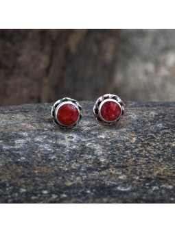 Découvrez nos boucles d'oreilles rubis