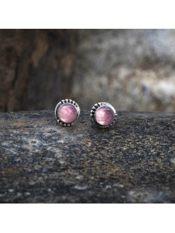 Entdecken Sie unsere Rosenquarz-Ohrringe