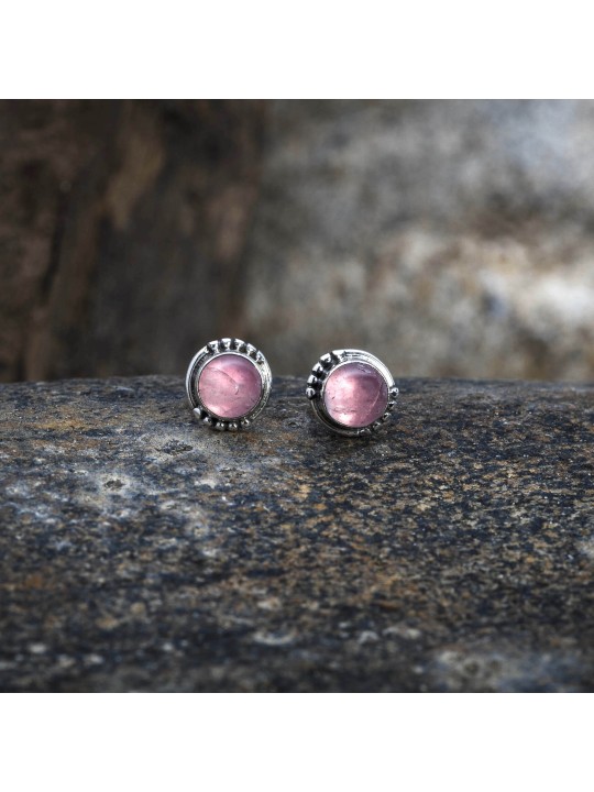 Discover our rose quartz earrings