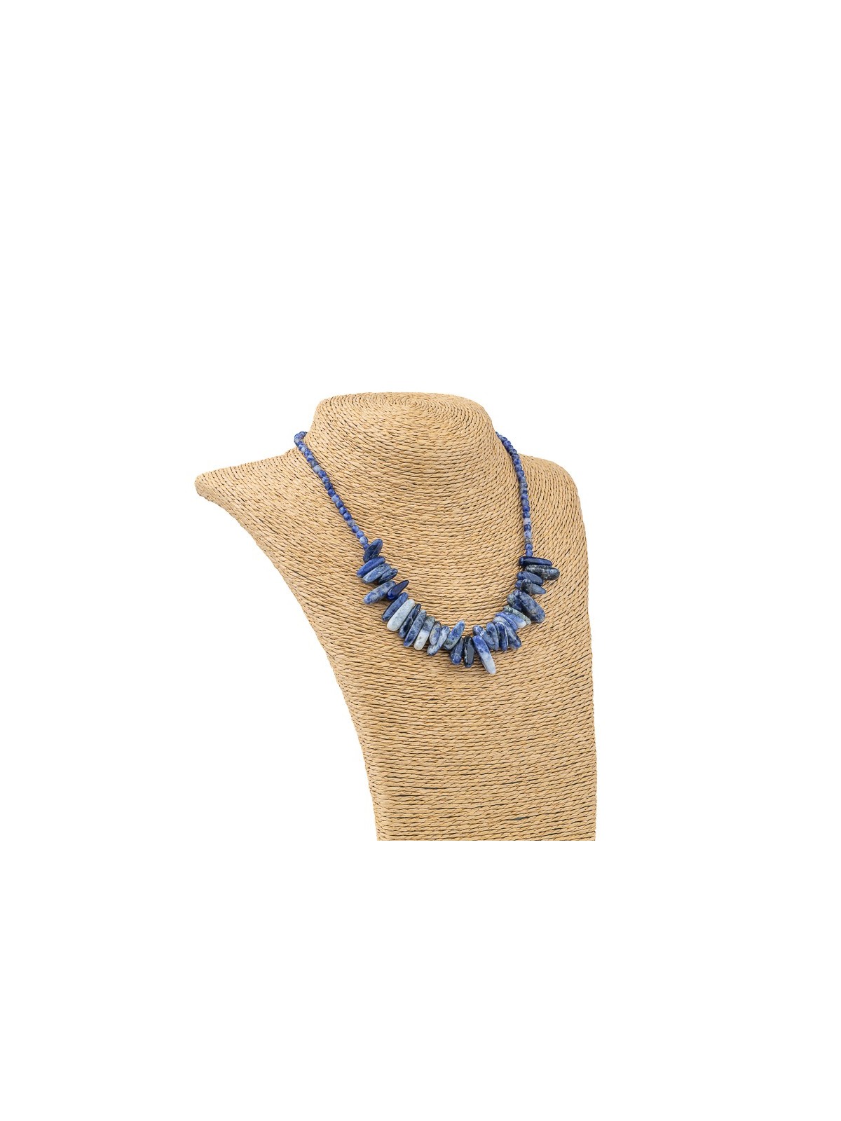 Blue Sodalite Chips Necklace | Natural stone
