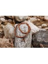 Japa Mala in wood and carnelian