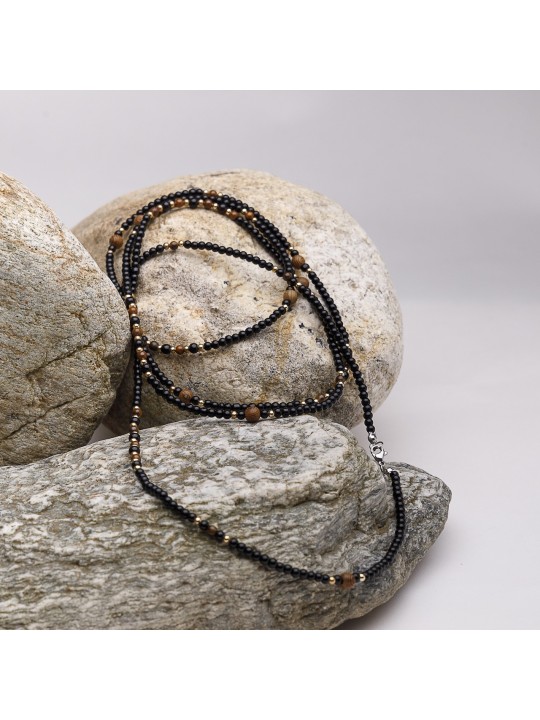 Discover our necklaces in the eye of Tigre