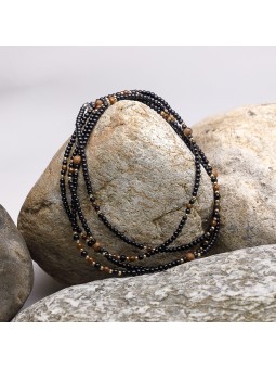 Discover our necklaces in the eye of Tigre