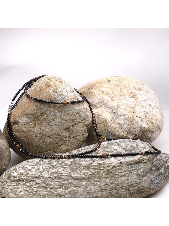 Discover our necklaces in the eye of Tigre