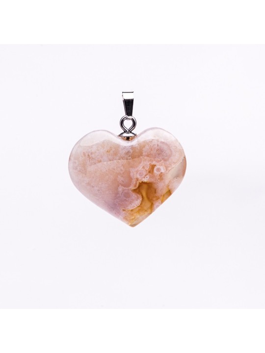 Discover the Sakura agate pendants