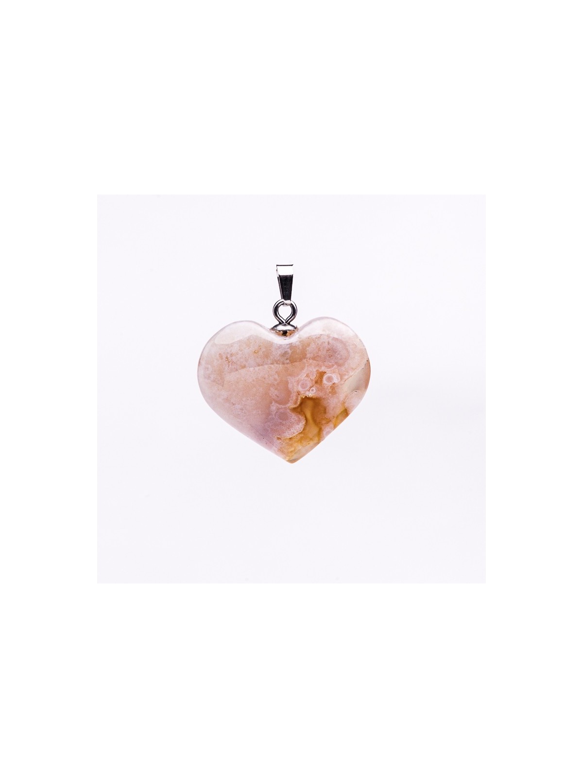 Discover the Sakura agate pendants
