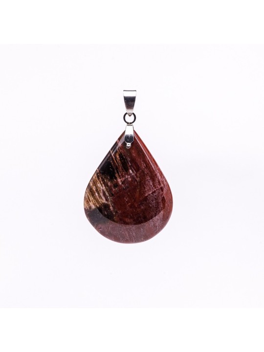 Discover the fossil wood pendants