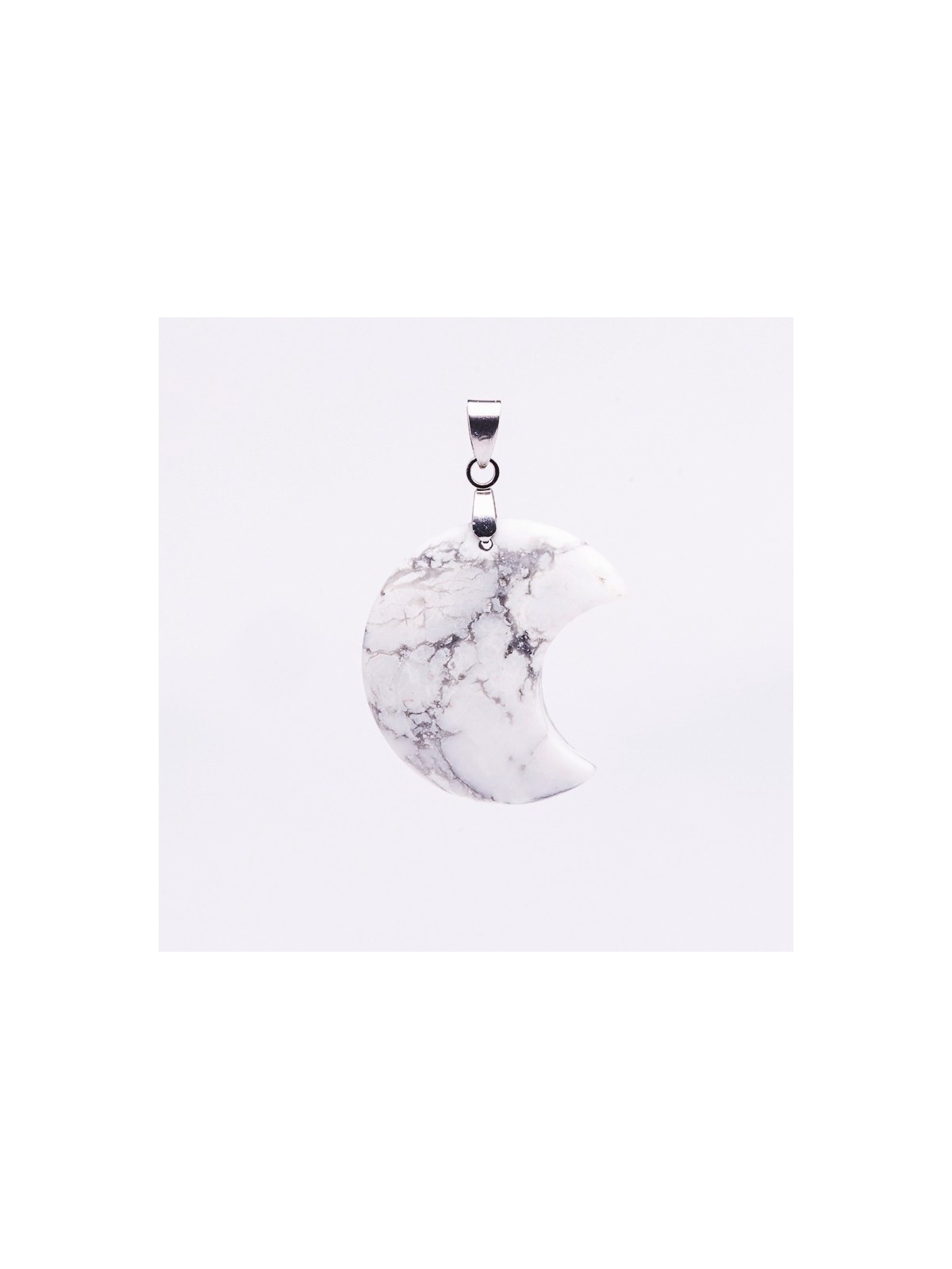 Ciondolo Howlite: Equilibrio e Pace Interiore