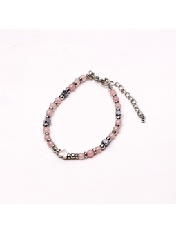 Discover our rose quartz bracelets