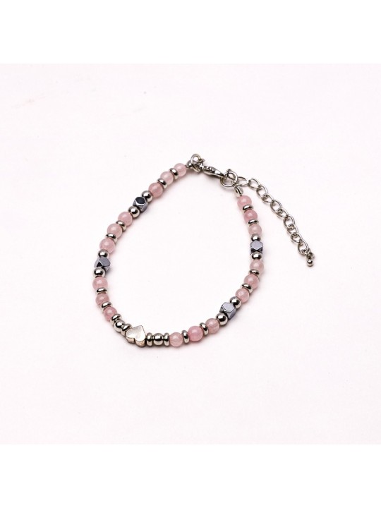 Discover our rose quartz bracelets