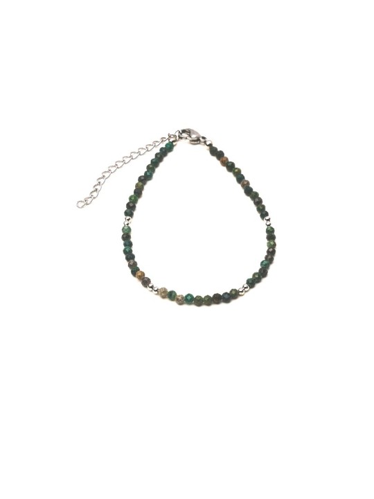 Découvrez nos bracelets en agate verte