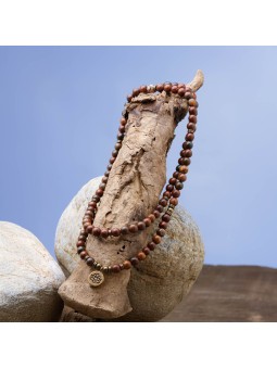 Discover our Japa Mala in Picasso Jasper