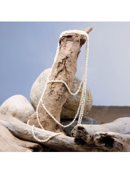 Halskette in Flussperlen