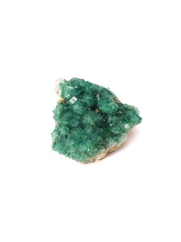 Découvrez nos druses de fluorite verte