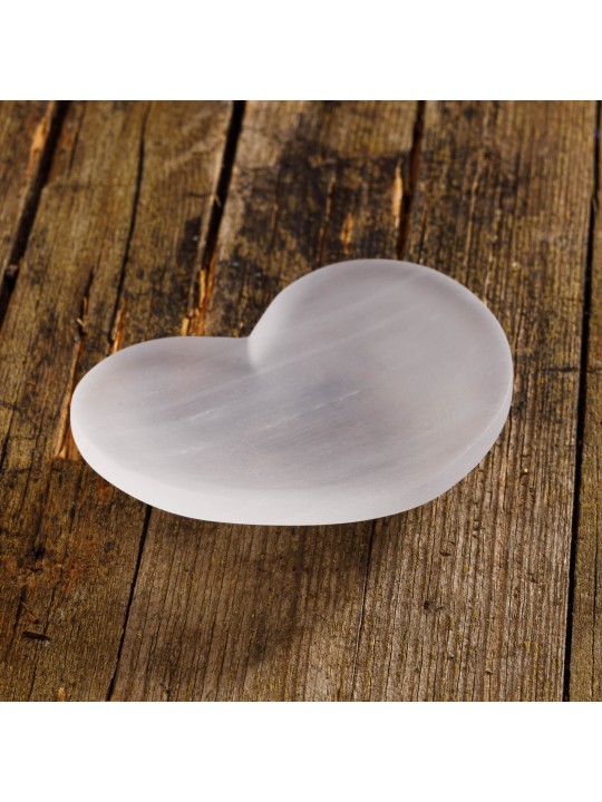 Tazón en Selenite: Amor, Paz y Purificación