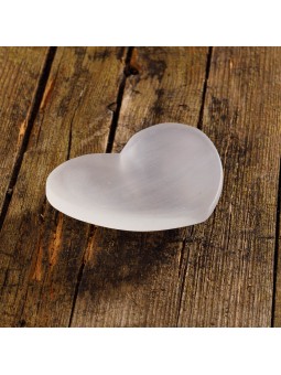 Tazón en Selenite: Amor, Paz y Purificación