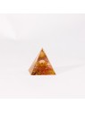 Pyramid Ordinite avec quartz rose
