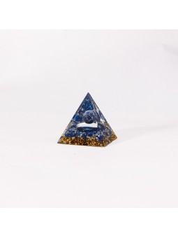 Pyramid organize with lapis lazuli