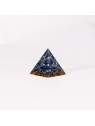 Pyramide organisiert mit Lapislazuli