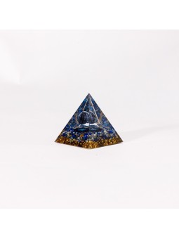 Pyramid organize with lapis lazuli