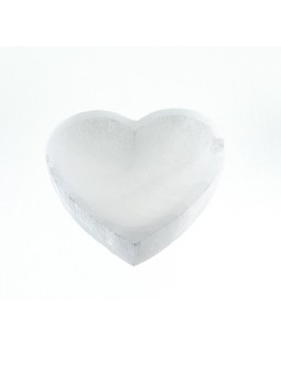 Schüssel in Selenit: Liebe, Frieden und Reinigung