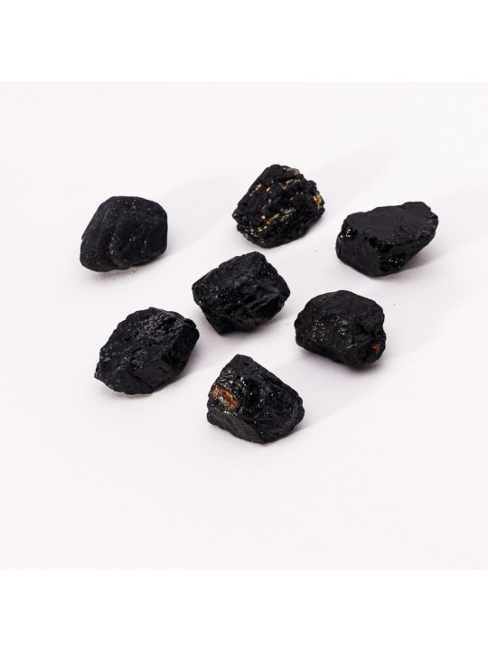 Raw black tourmaline