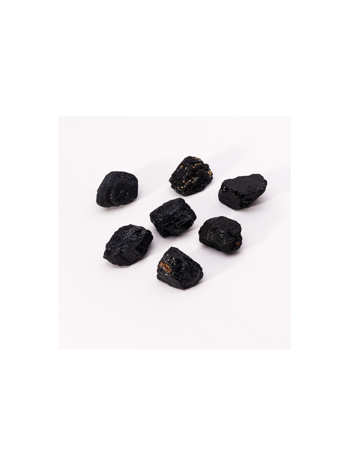 Raw black tourmaline