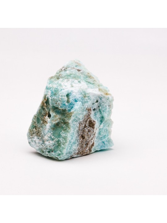 Aragonita azul cruda