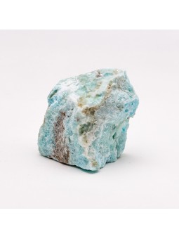 Aragonita azul cruda
