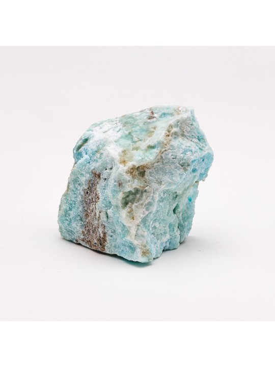 Aragonita azul cruda