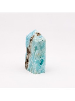Aragonita azul cruda